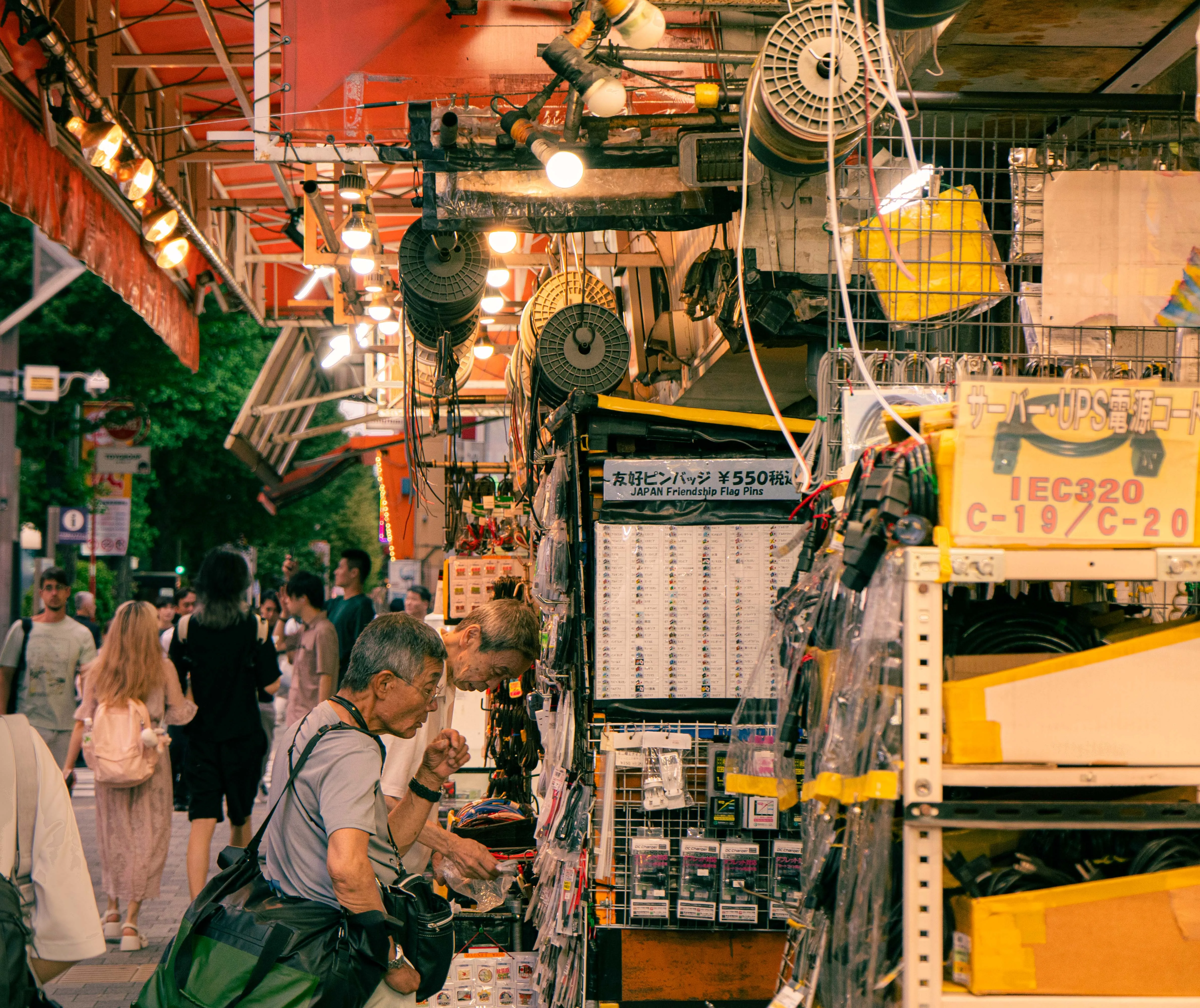 A beautiful garden in Tokyo.